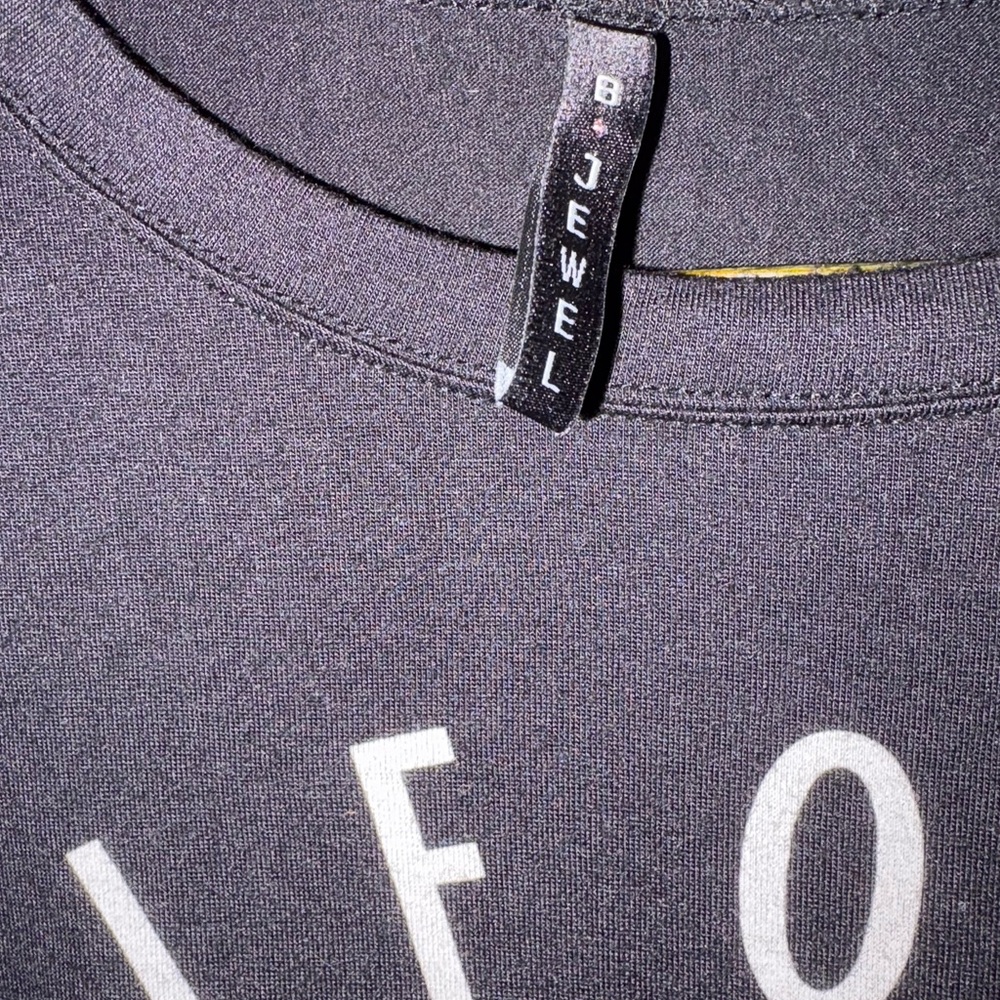 B Jewel Charcoal Tee